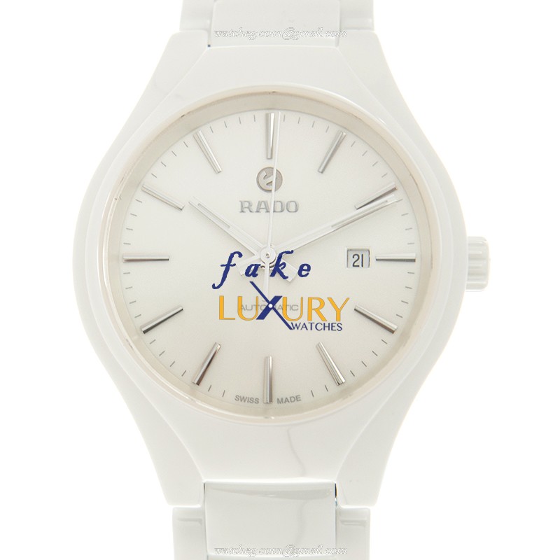 Rado TRUE R27244012 - Replica Watch - Automatic Ceramic - White Dial - Ladies 30mm - Luxury Replica Watch