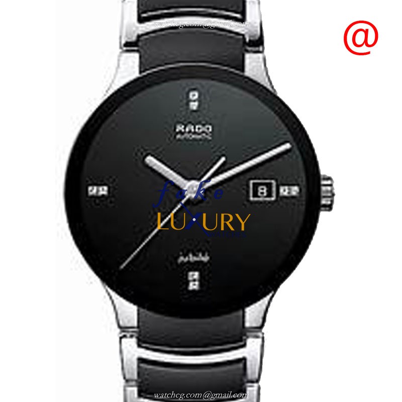 Rado R30941702 Centrix Automatic Replica Watch, Black Dial, Stainless Steel, 38mm - Luxury Replica Watch