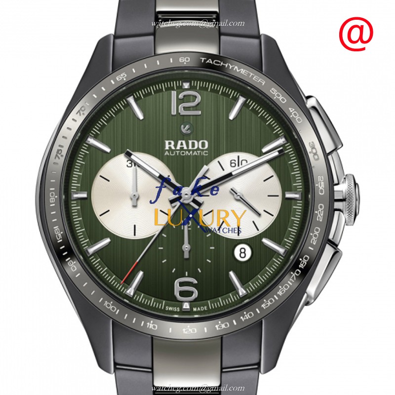 Rado Hyperchrome R32022312 Automatic Green Dial Ceramic Watch Replica Watch - Luxury Replica Watch