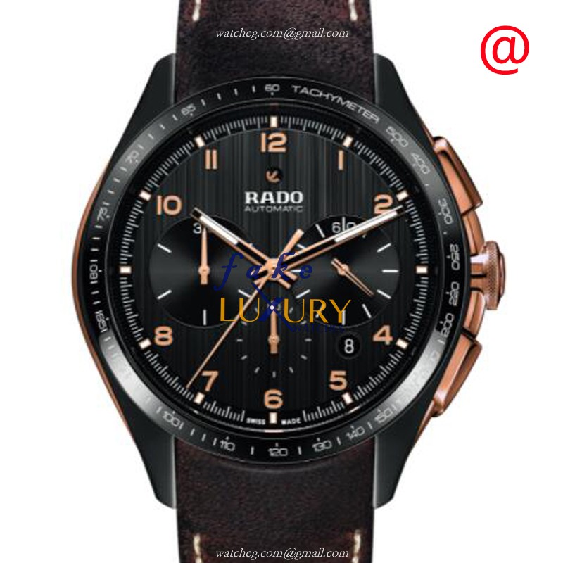 Rado R32168155 Hyperchrome Replica Watch, Black Dial, Ceramic & Steel Case, Automatic - Luxury Replica Watch