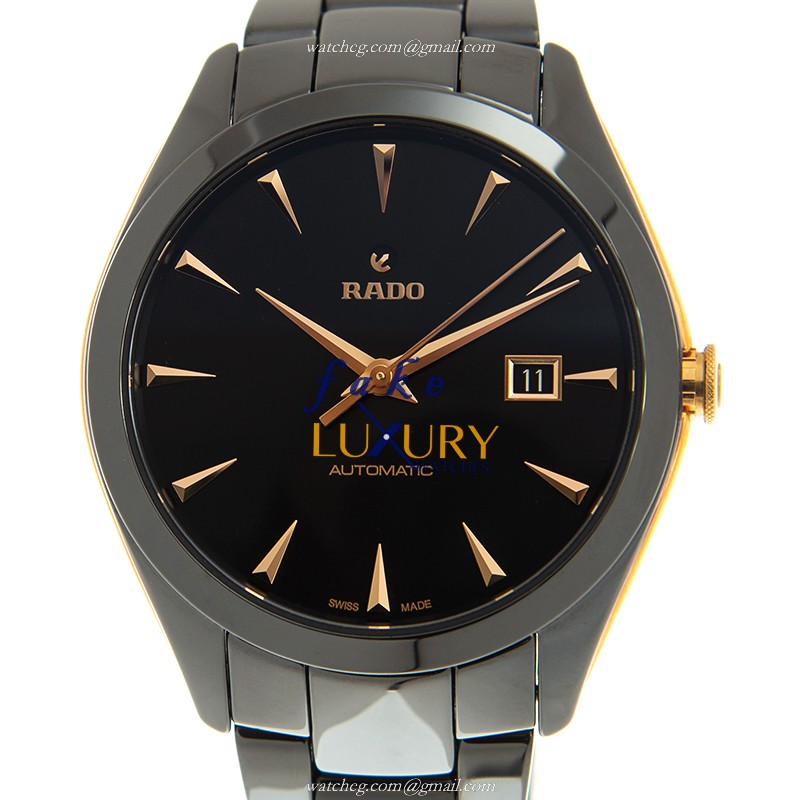 Rado HYPERCHROME R32252162 Automatic Ceramic Black Dial Men's Replica Watch - Luxury Replica Watch