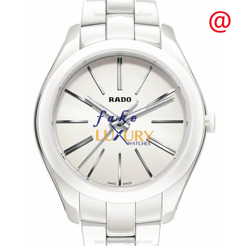 Rado R32321012 Hyperchrome Replica Watch White Ceramic Quartz 36mm with Sapphire Crystal - Luxury Replica Watch