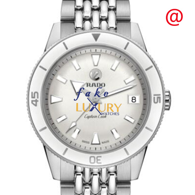 Rado Captain Cook R32500013 Automatic Silver Dial Stainless Steel Replica Watch - Luxury Replica Watch
