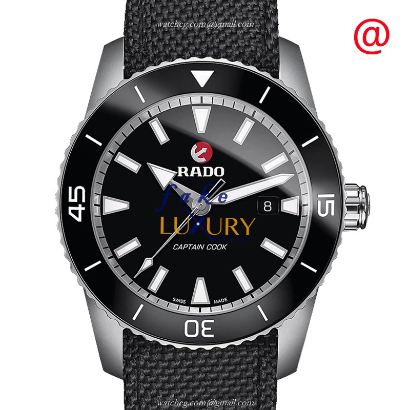Rado Hyperchrome R32501156 Replica Watch, Automatic Movement, Black Dial, Steel Case - Luxury Replica Watch