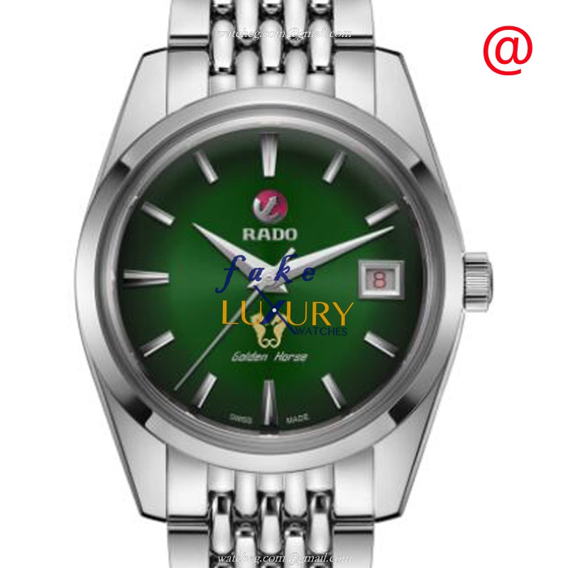 Rado R33930313 Patrimony Traditionelle Automatic Green Dial Stainless Steel Replica Watch - Luxury Replica Watch