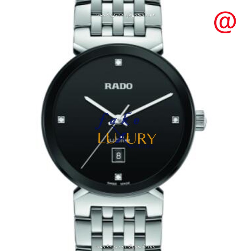 R48913713 - Rado Florence Replica Watch Automatic Black Dial Stainless Steel - Luxury Replica Watch