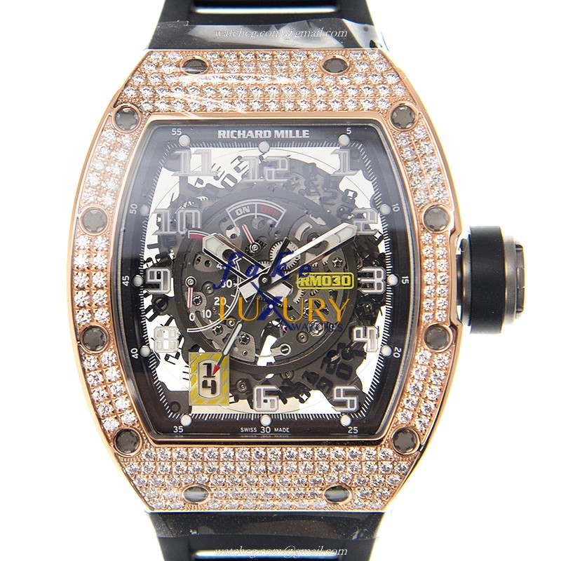 Richard Mille RM030-RG | 15202ST.OO.1240ST.01 | Automatic | Rose Gold | Replica Watch - Luxury Replica Watch