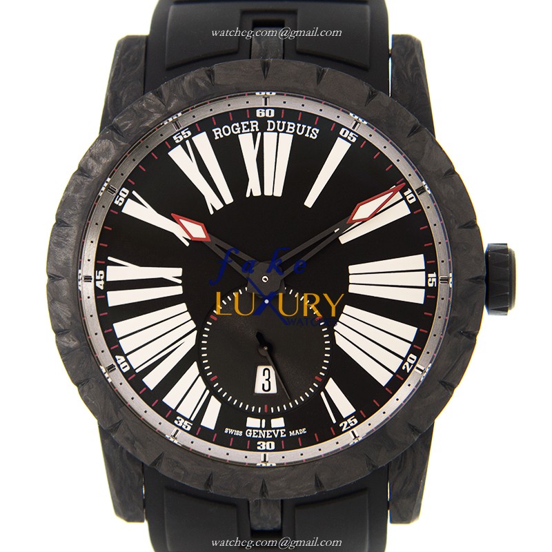 Roger Dubuis DBEX0510 Excalibur Automatic Titanium Black Dial | Replica Watch - Luxury Replica Watch