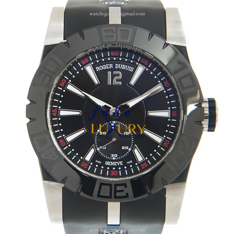 Roger Dubuis DBSE0280 Excalibur Replica Watch, Black Ceramic Case, Automatic Movement - Luxury Replica Watch