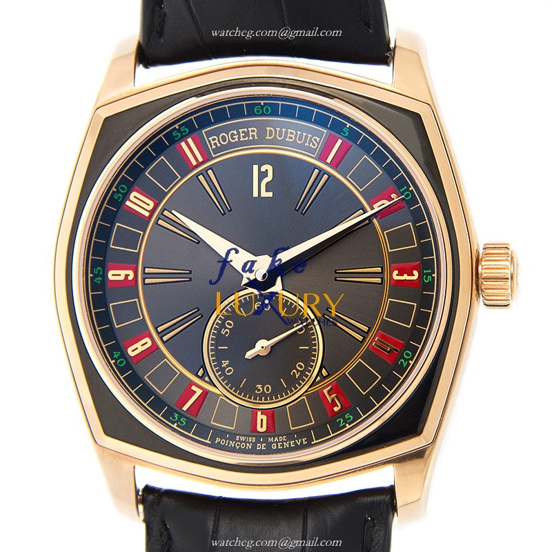 RDDBMG0026 - Roger Dubuis La Monegasque Replica Watch - 18kt Rose Gold Gray Dial - Luxury Replica Watch