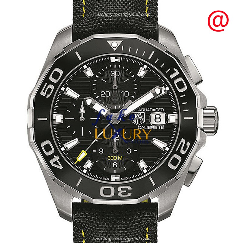 CAY211A.FC6361 - Tag Heuer Aquaracer Replica Watch - Automatic - Black Dial Steel - Luxury Replica Watch