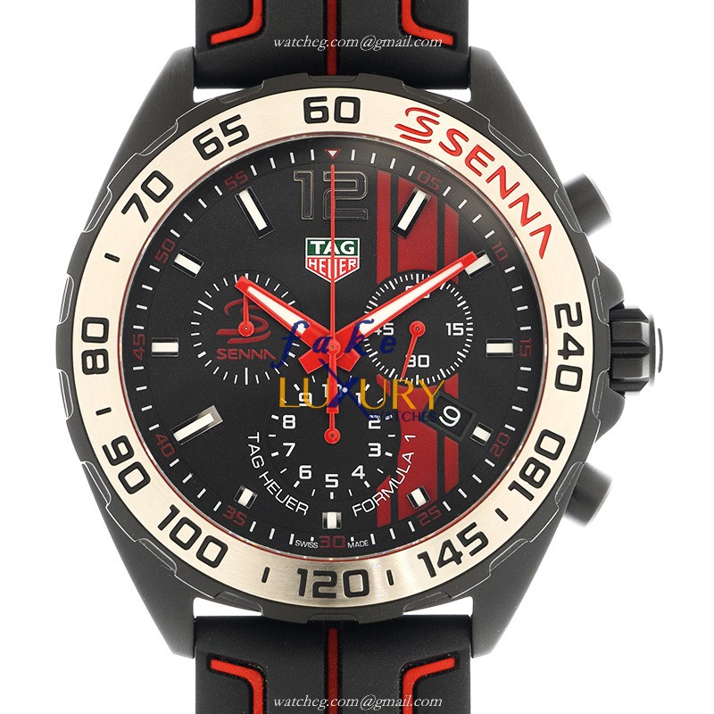 Tag Heuer CAZ1019.FT8027 Formula 1 Replica Watch, Black Dial, Quartz Movement, Rubber Strap - Luxury Replica Watch