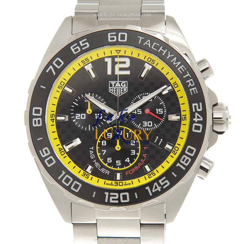 Tag Heuer Formula 1 CAZ101AC.BA0842 - Replica Watch - Quartz - 43mm Steel Case - Black Dial - Luxury Replica Watch