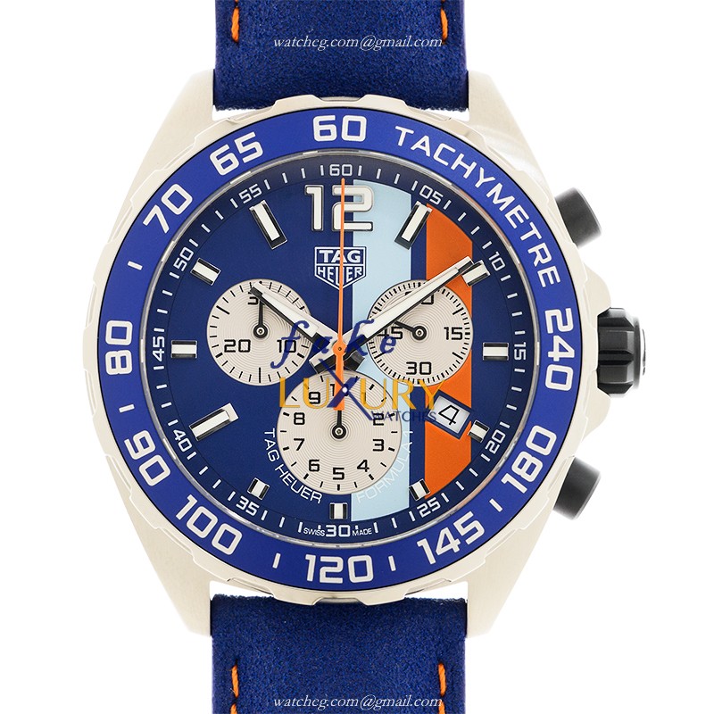 Tag Heuer CAZ101N.FC8243 Formula 1 Quartz Replica Watch, Blue Dial, Steel Case - Luxury Replica Watch