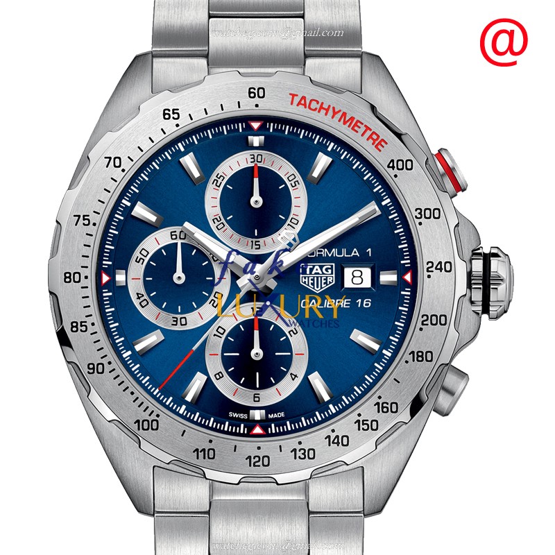 Tag Heuer CAZ2015.BA0876 Formula 1 Automatic Blue Dial Steel Replica Watch - Luxury Replica Watch