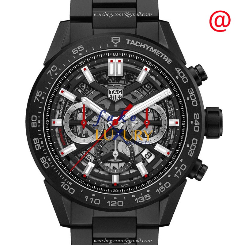 CBG2A90.BH0653 - Tag Heuer Carrera Replica Watch - Automatic - Black Ceramic - Luxury Replica Watch