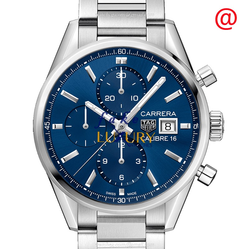 Tag Heuer Carrera Replica Watch CBK2112.BA0715 Automatic Blue Dial Stainless Steel - Luxury Replica Watch