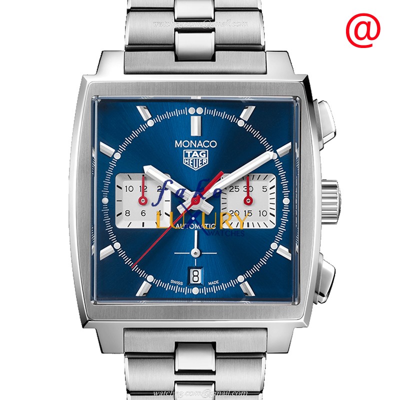 Tag Heuer MANACO CBL2111.BA0644 Automatic Blue Dial Stainless Steel Replica Watch - Luxury Replica Watch