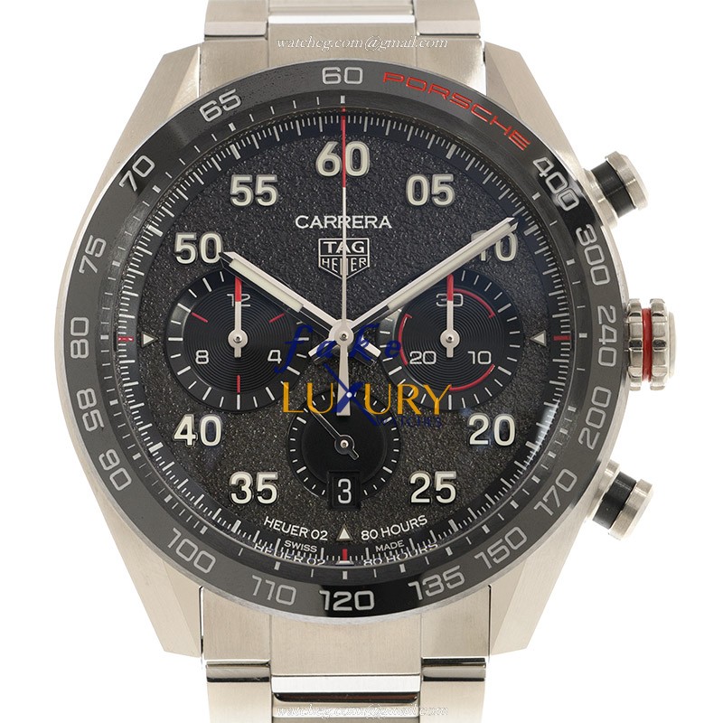 Tag Heuer CBN2A1F.BA0643 Carrera - Replica Watch - Automatic - Gray Dial - Steel Bracelet - Luxury Replica Watch
