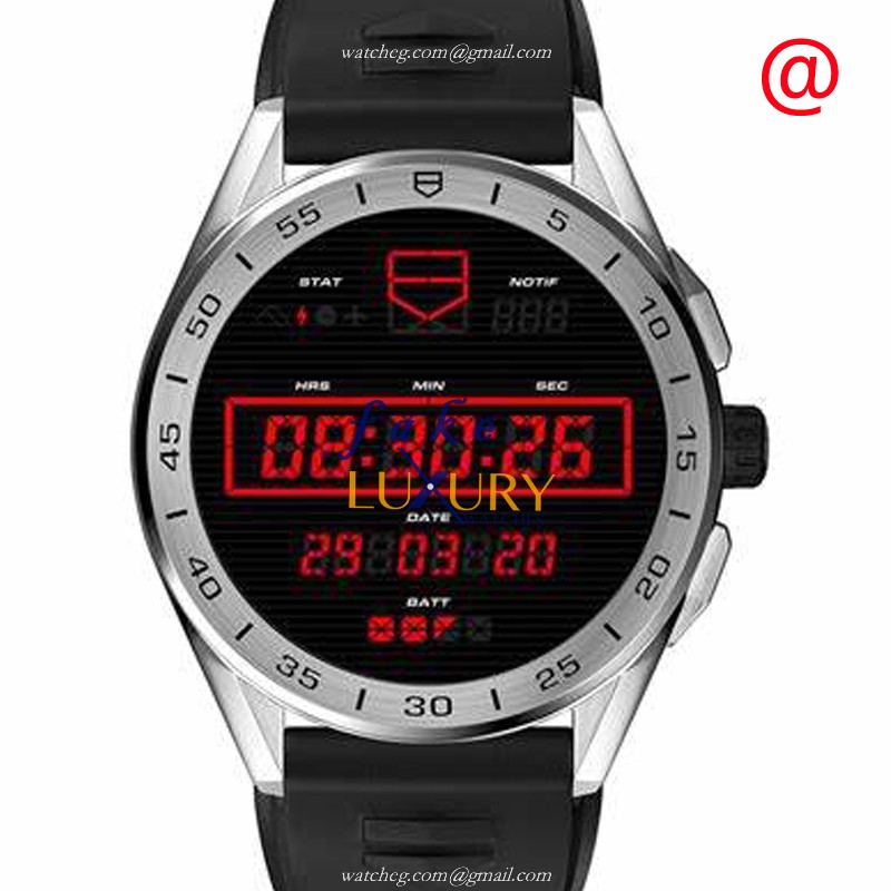 Tag Heuer SBG8A12.BT6219 Replica Watch, Intelligent Movement, Black Dial, Steel Case - Luxury Replica Watch