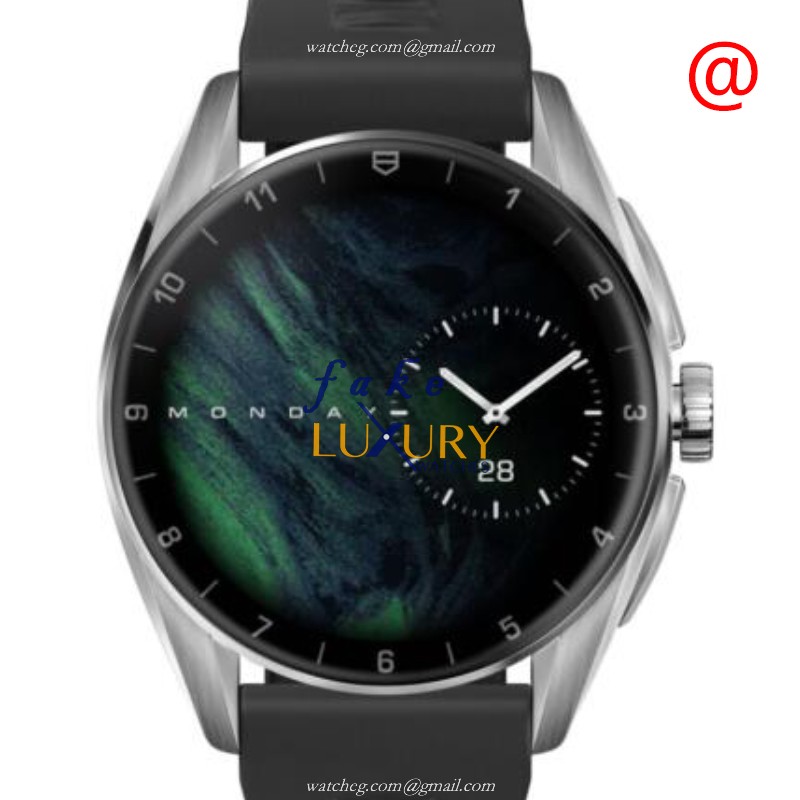 Tag Heuer SBR8010.BT6255 Replica Smart Watch With Intelligent Movement, Black Dial, Steel Case - Luxury Replica Watch