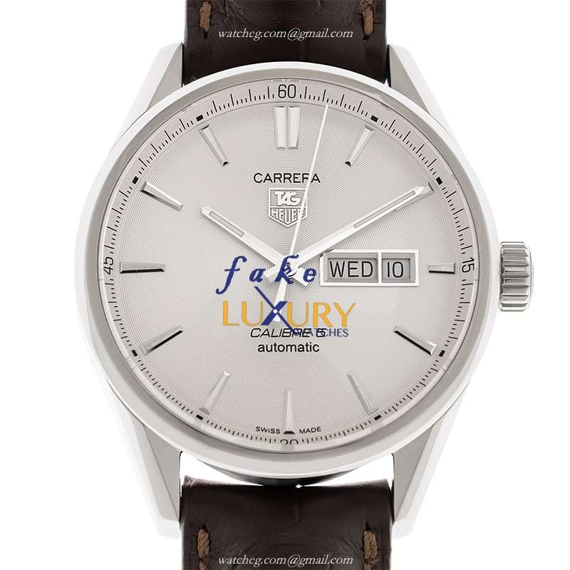 Tag Heuer Carrera WAR201B.FC6291 Replica Watch, Automatic, Gray Dial, Steel Case - Luxury Replica Watch