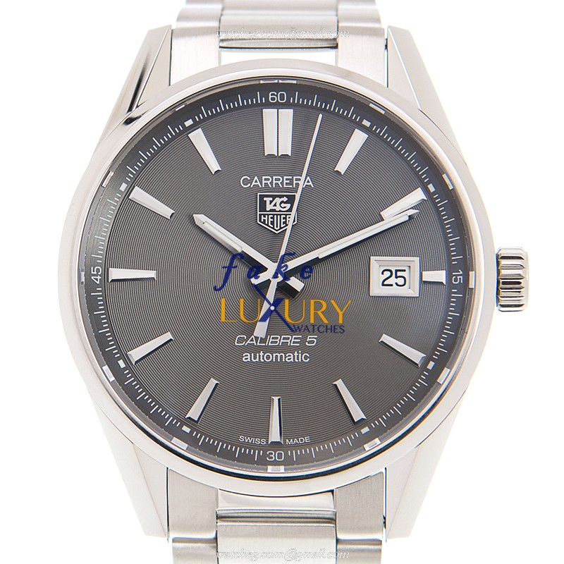 Tag Heuer Carrera WAR211C-BA0782 Automatic Gray Dial Steel Replica Watch - Luxury Replica Watch