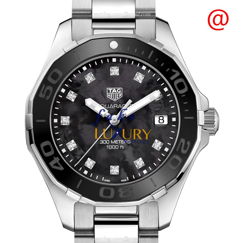 Tag Heuer Aquaracer WAY131M.BA0748 - Replica Watch - Quartz - 35mm Steel Case - Black Dial - Luxury Replica Watch
