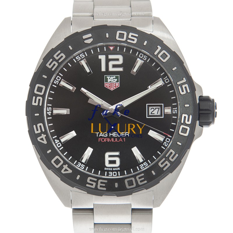Tag Heuer Formula 1 Quartz Black Dial 41mm Stainless Steel WAZ1110.BA0875 | Automatic | Steel - Luxury Replica Watch
