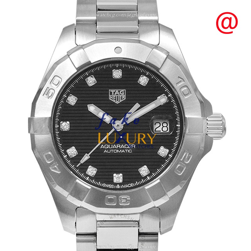 Tag Heuer Aquaracer WBD2312.BA0740 Automatic Stainless Steel Black Dial Replica Watch - Luxury Replica Watch