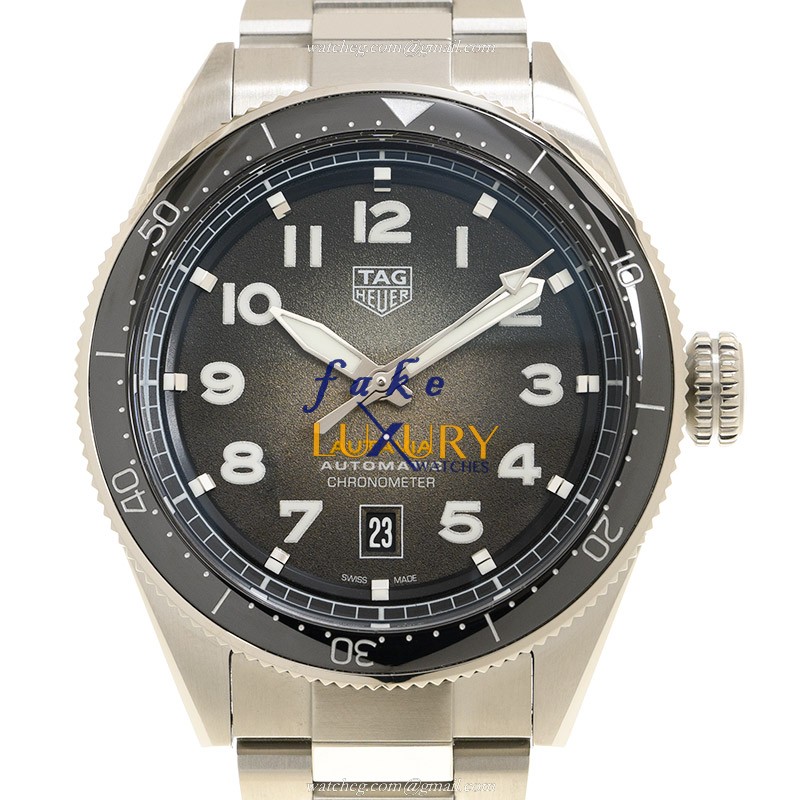 Tag Heuer Autavia WBE5114.EB0173 - Replica Watch - Black Dial - Automatic - Steel Bracelet - Luxury Replica Watch