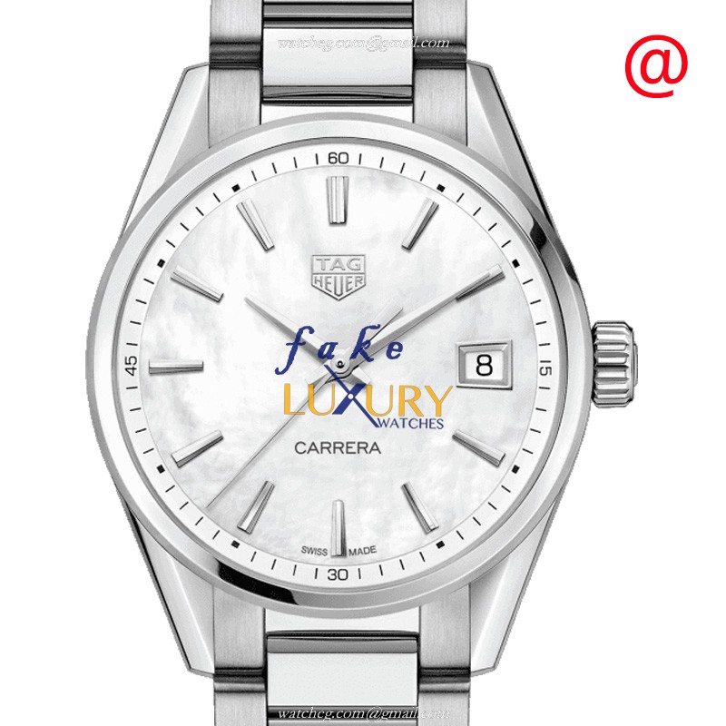 WBK1311.BA0652 - Tag Heuer Carrera Replica Watch - Quartz White Dial Stainless Steel - Luxury Replica Watch