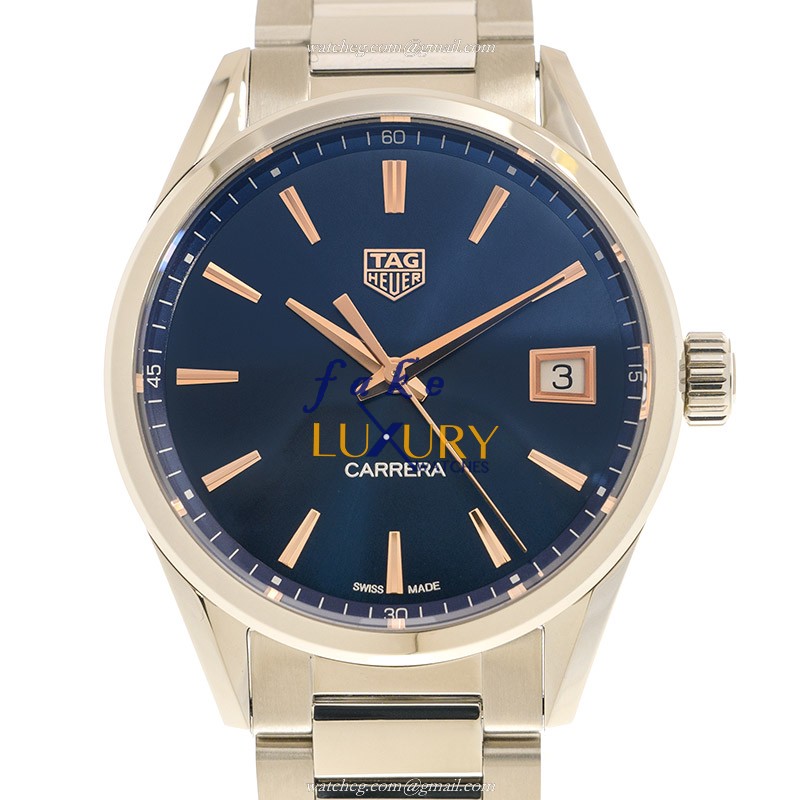 Tag Heuer Carrera WBK1312.BA0652 Replica Watch Blue Dial Quartz Stainless Steel - Luxury Replica Watch