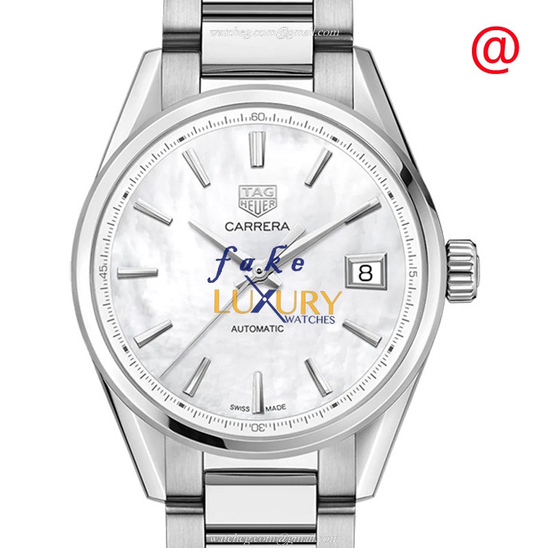 Tag Heuer Carrera WBK2311.BA0652 Automatic Stainless Steel White Dial Replica Watch - Luxury Replica Watch