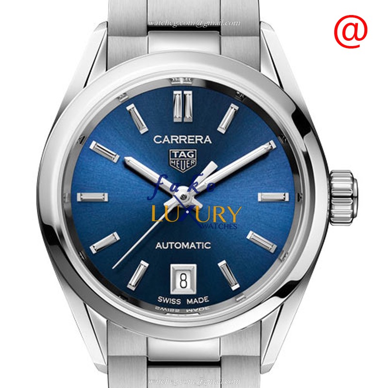 Tag Heuer Carrera WBN2411.BA0621 Replica Watch, Automatic, Blue Dial, Steel Case - Luxury Replica Watch