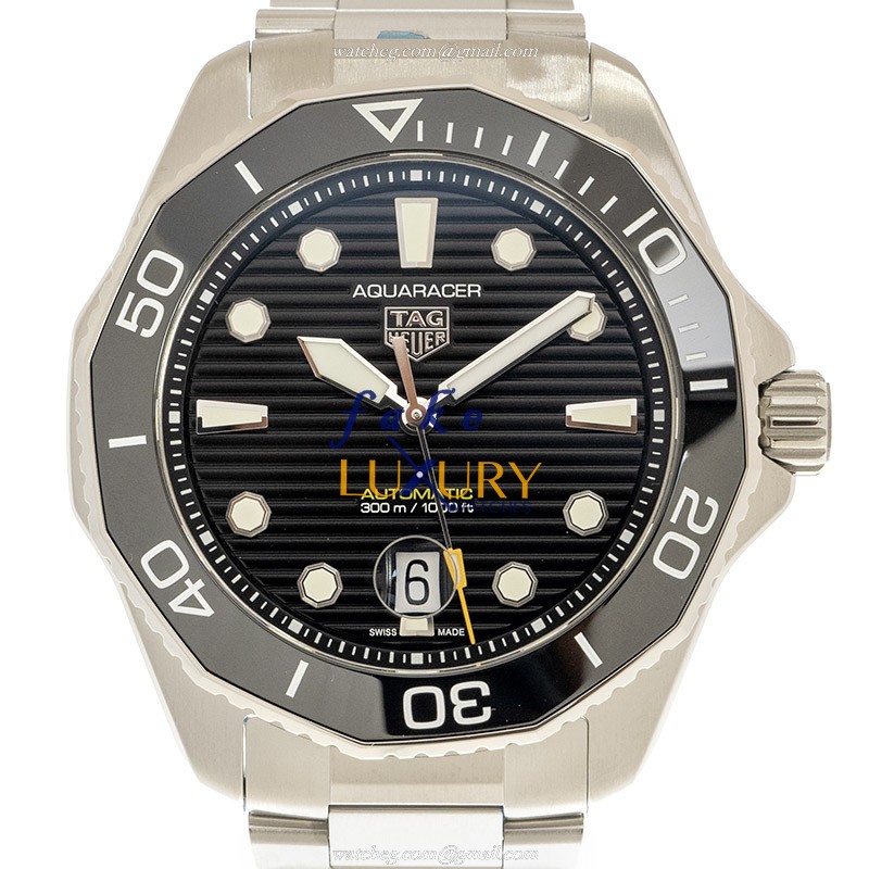Tag Heuer WBP201A.BA0632 Aquaracer Replica Watch, Automatic Movement, Black Dial, Steel - Luxury Replica Watch