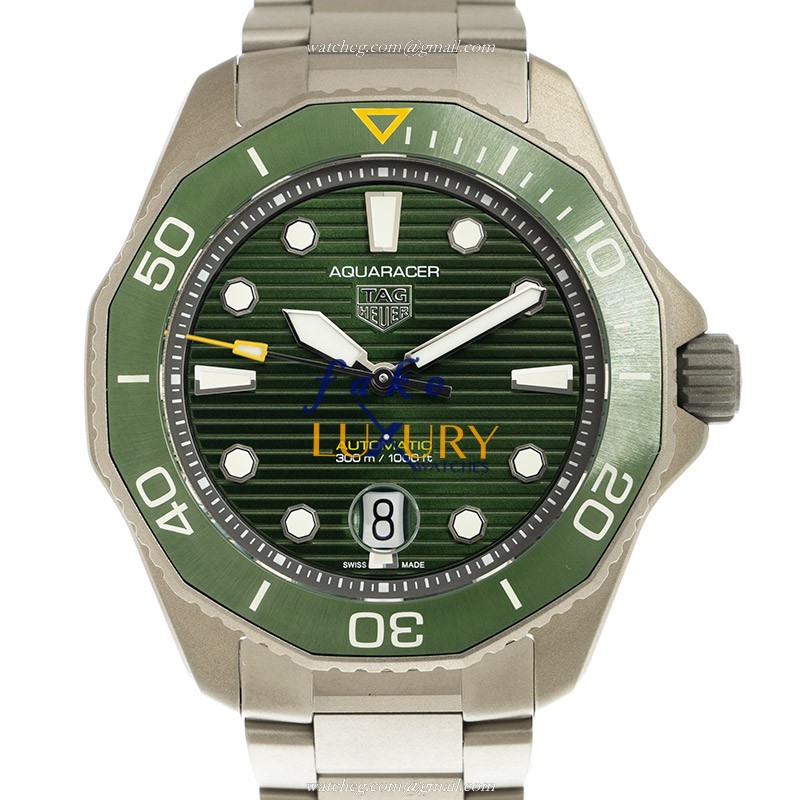 Tag Heuer WBP208B.BF0631 | Automatic Titanium Green Dial | Steel | Replica Watch - Luxury Replica Watch