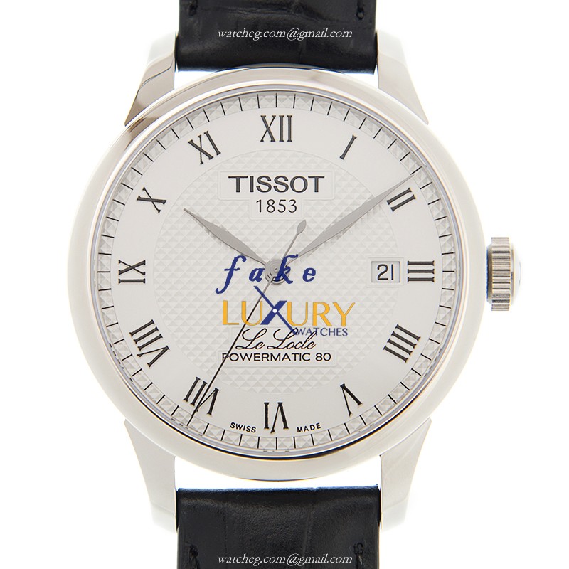 Tissot T-CLASSIC T006.407.16.033.00 - Replica Watch - Automatic - Silver Dial - Leather Strap - Luxury Replica Watch