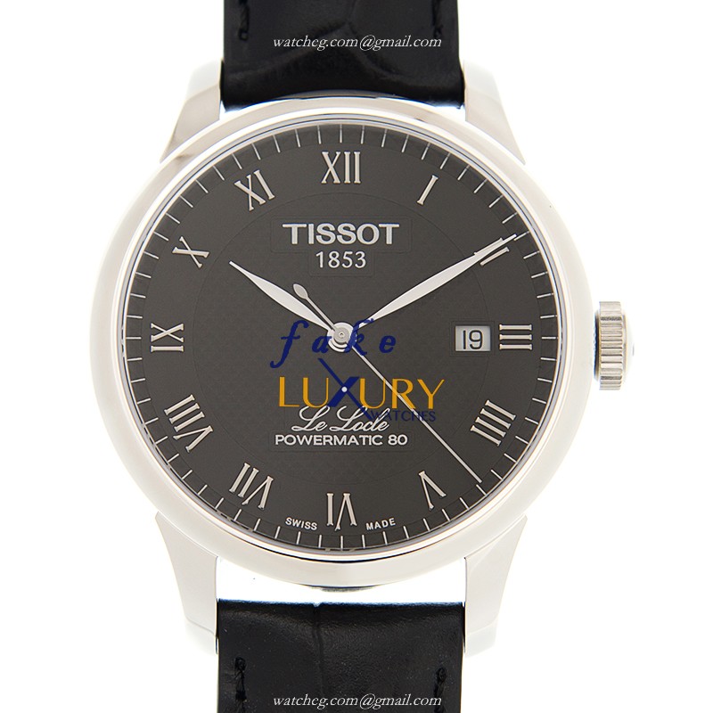 Tissot T-CLASSIC T006.407.16.053.00 | Automatic | Black Leather | Steel | Replica Watch - Luxury Replica Watch