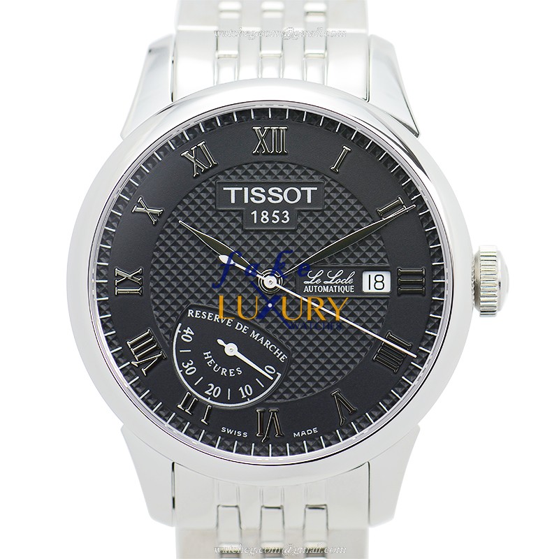 Tissot T006.424.11.053.00 T-Classic Replica Watch, Black Dial, Automatic Movement, Steel Bracelet - Luxury Replica Watch