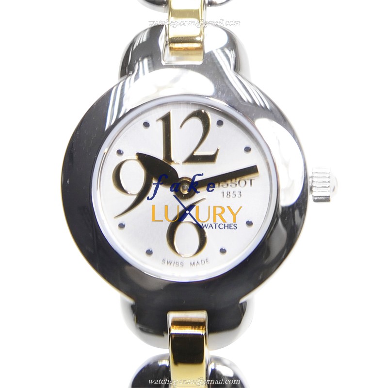 Tissot T01.2.185.32 Replica Watch, Quartz Movement, Silver Dial, Stainless Steel Bracelet - Luxury Replica Watch