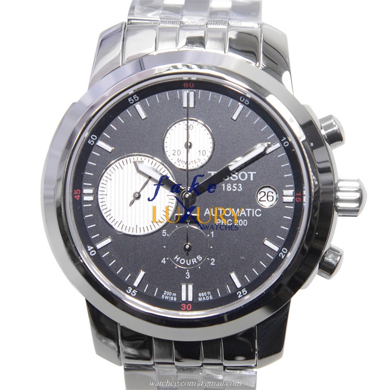 T014.427.11.051.01 - Tissot T-SPORT Replica Watch Automatic Black Dial Stainless Steel - Luxury Replica Watch
