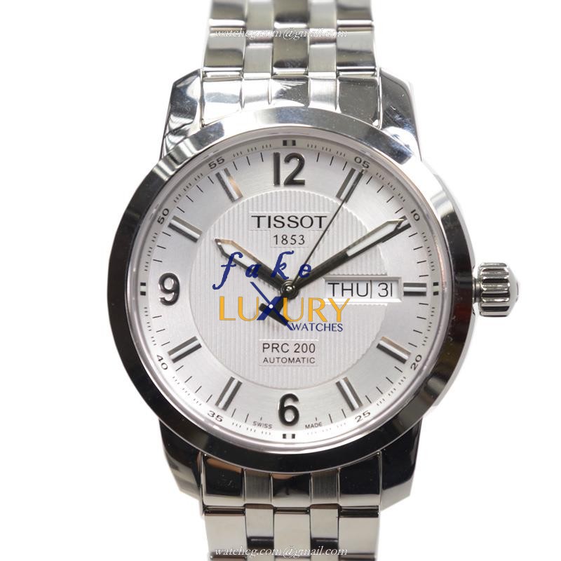 Tissot T014.430.11.037.00 T-SPORT Automatic Silver Dial Stainless Steel Replica Watch - Luxury Replica Watch