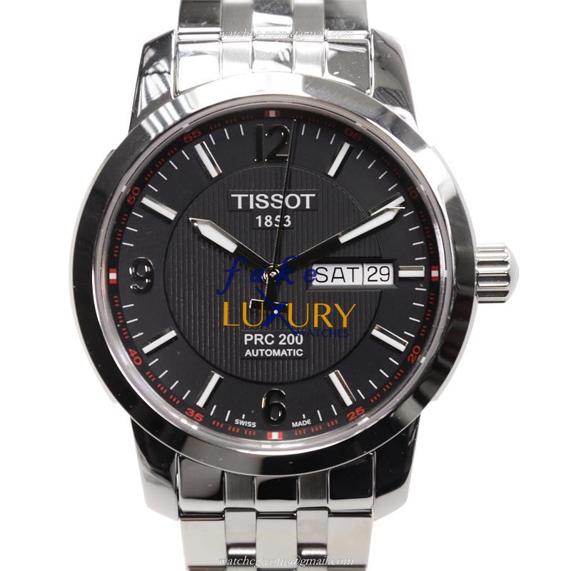 T014.430.11.057.00 - Tissot T-SPORT Automatic Replica Watch - Stainless Steel Black Dial - Luxury Replica Watch