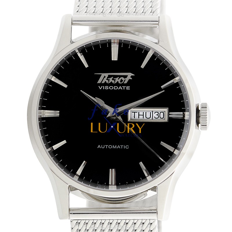 Tissot T019.430.11.051.00 T-Classic Automatic Black Dial Silver Stainless Steel Replica Watch - Luxury Replica Watch