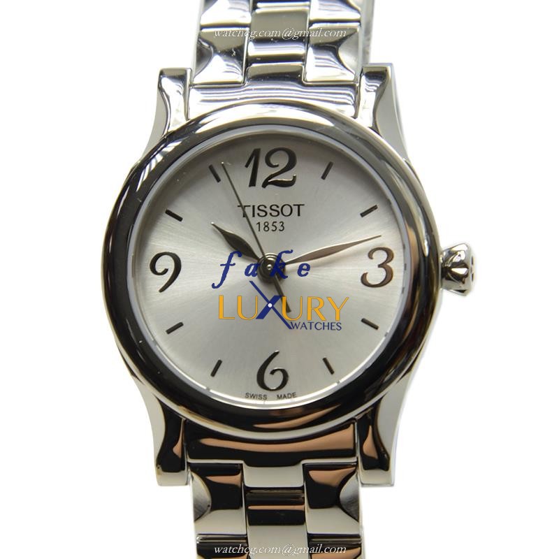 Tissot T028.210.11.037.00 T-Classic Quartz Silver Dial Stainless Steel Replica Watch - Luxury Replica Watch
