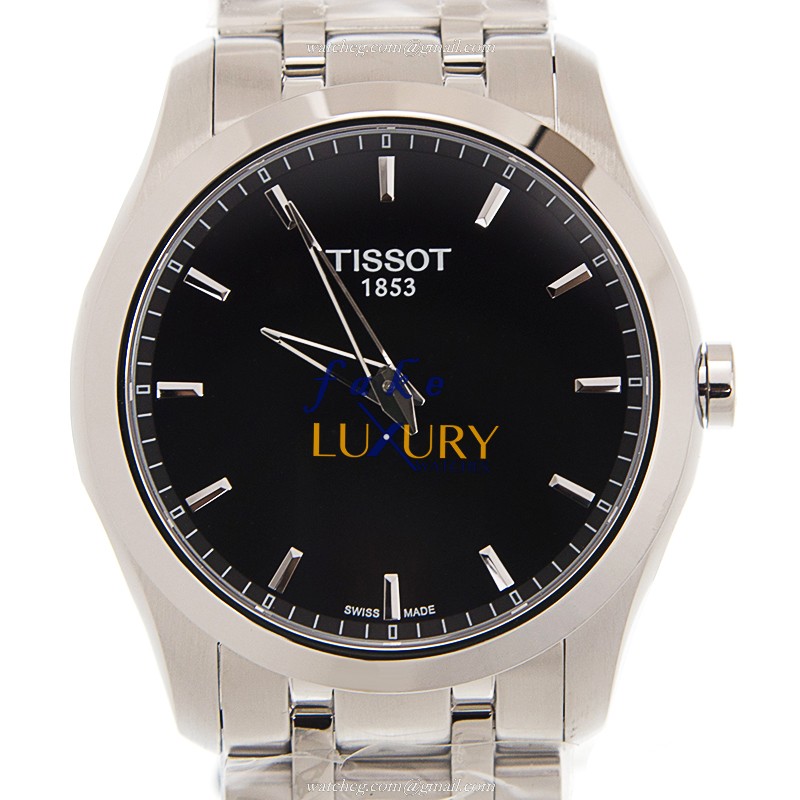 Tissot T035.446.11.051.00 - T-Classic Replica Watch - Automatic - Stainless Steel Case - Black Dial - Luxury Replica Watch