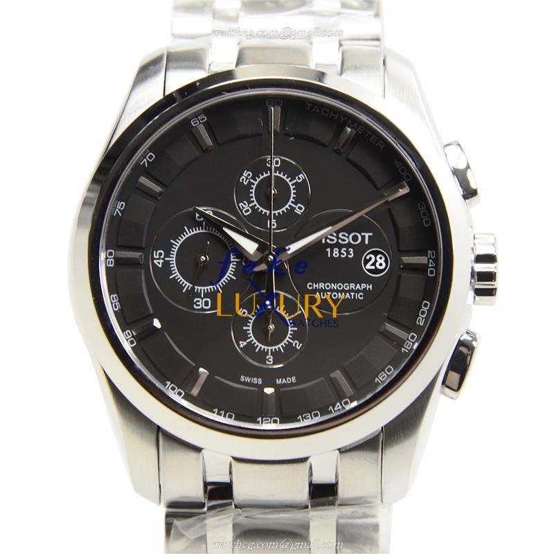 Tissot T035.627.11.051.00 T-Classic - Replica Watch - Automatic - Steel Case - Black Dial - Silver - Luxury Replica Watch