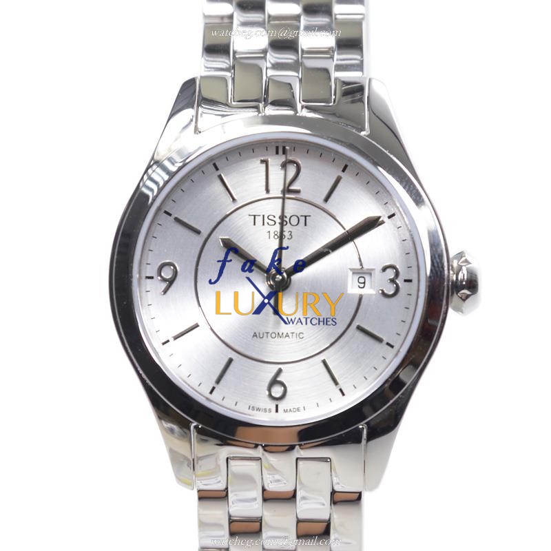 Tissot T038.007.11.037.00 Replica Watch T-Classic Automatic, White Dial, Steel Bracelet - Luxury Replica Watch