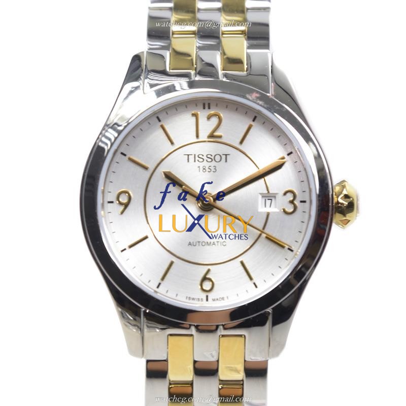 Tissot T038.007.22.037.00 T-Classic Replica Watch, Automatic, White Dial, 28mm Steel Case - Luxury Replica Watch